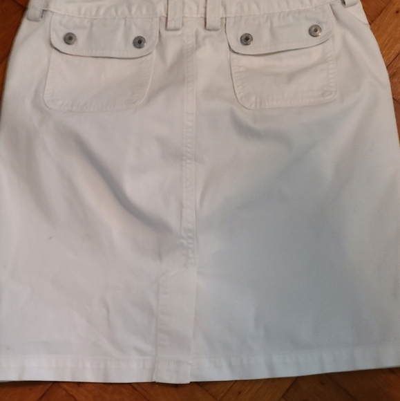 Vintage Gap jeans white skirt - Picture 7 of 8